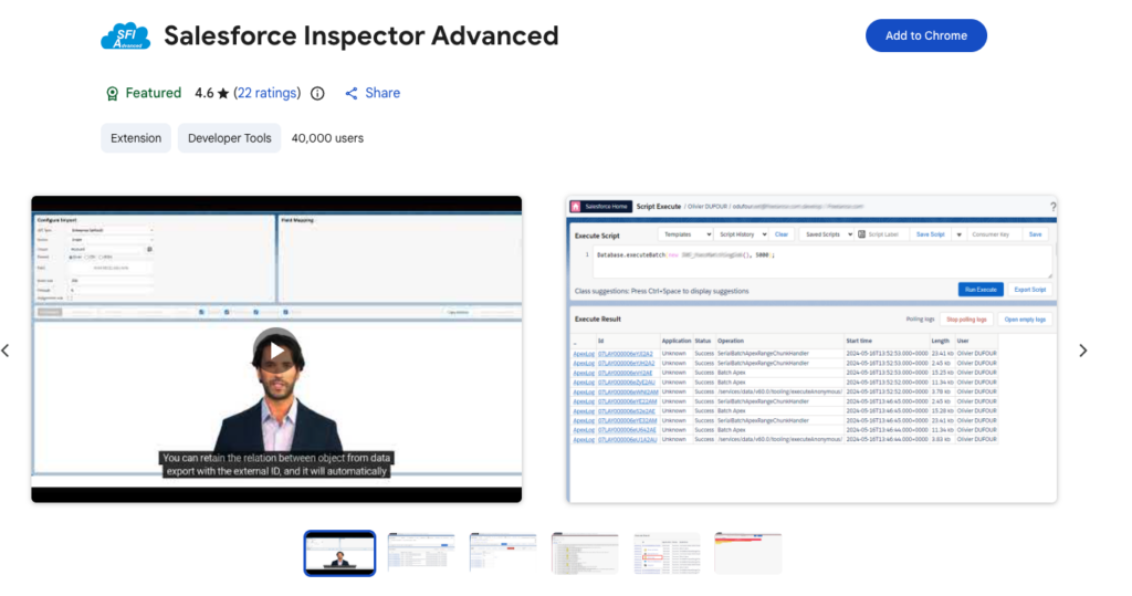 Salesforce Inspector Advanced