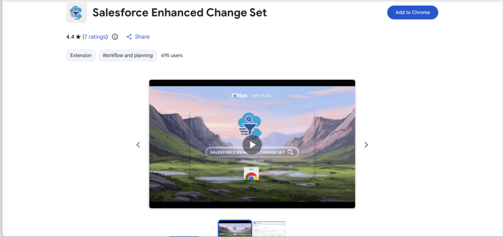 Salesforce Enhanced Change Set